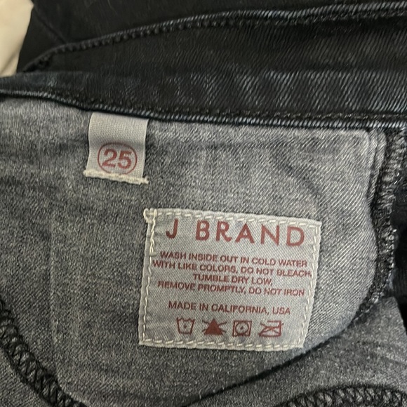 JBrand Black Pencil Leg Jeans 25 - Picture 11 of 11